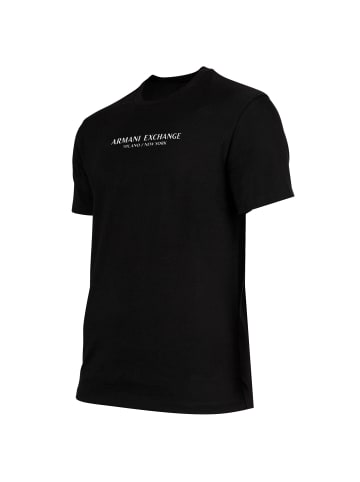 Armani Exchange T-Shirt 1er Pack in Schwarz/Weiß
