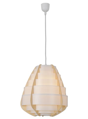 näve Pendelleuchte "Malmö" Ø 37 cm in Beige