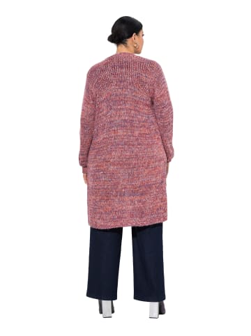 Ulla Popken Strickjacke in rostbraun