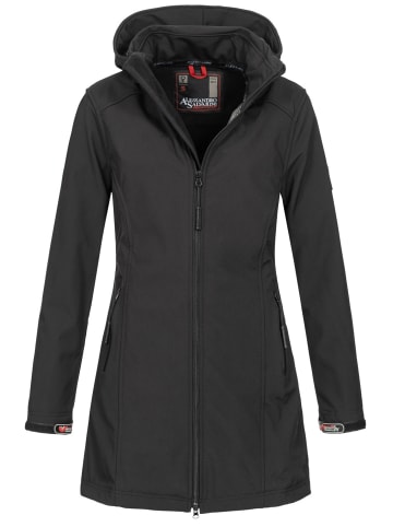 Alessandro Salvarini Jacke AS-131 in Schwarz