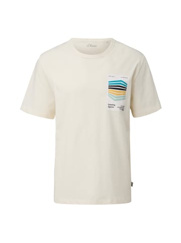 s.Oliver T-Shirt in 01D1_weiß