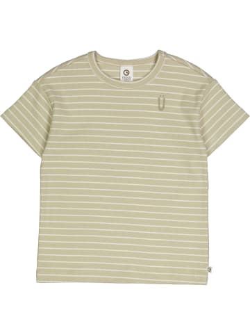 müsli T-Shirt in Desertgreen/cream