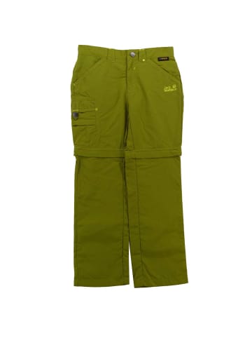 Jack Wolfskin Hose Safari Zip Off Pants wandern in Grün