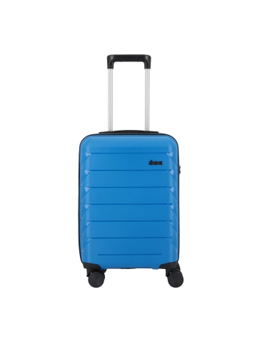 D&N Travel Line 4100 4 Rollen Kabinentrolley S 54 cm in blue