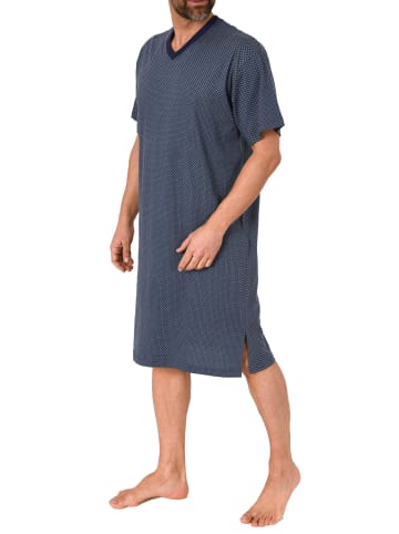 NORMANN Kurzarm Nachthemd - 78412 in grün