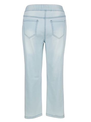 MIAMODA Jeans in bleached denim