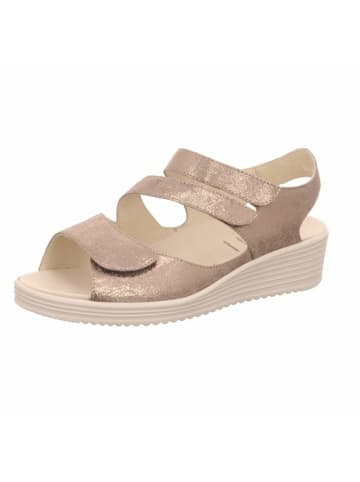 Solidus Komfort Sandalen für Damen in gold