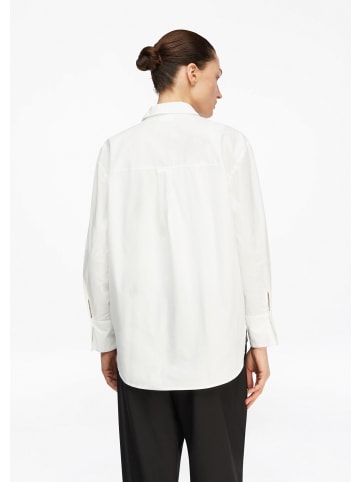 comma Bluse in 0100_weiß