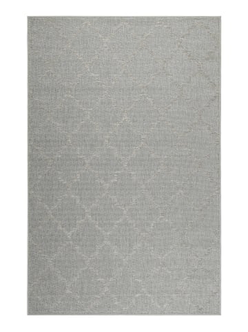 Outdoorteppich "Gleamy Outdoor" in Silber/Beige