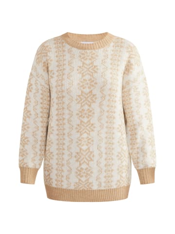 usha BLUE LABEL Strickpullover in Beige Creme