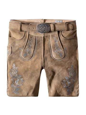 Stockerpoint Lederhose Girgl in braun