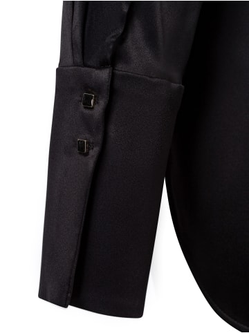 MARC CAIN COLLECTIONS Seidenbluse in schwarz
