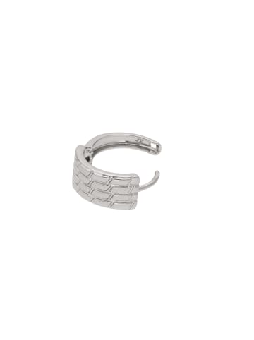 usha WHITE LABEL Women Hoop Earrings in Silver