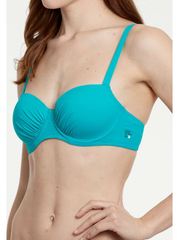 SUNFLAIR Mix&Match Bikini Top in türkis