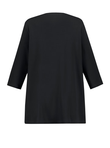 Ulla Popken Shirt in schwarz