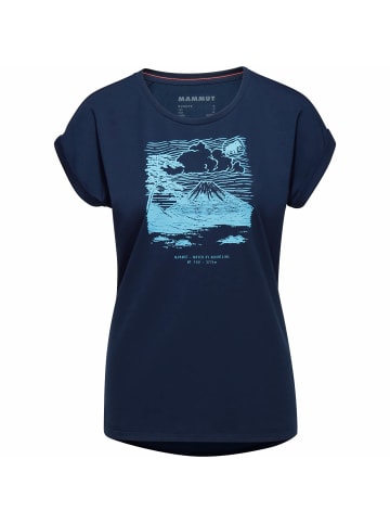 Mammut T-Shirt Mountain Fujiyama in Marine