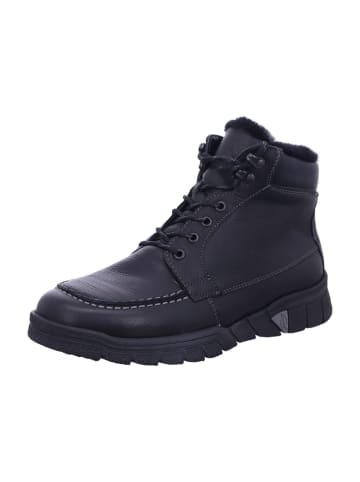 WALDLÄUFER Herren- Winterschuhe warm 2XGUTI-OIL PALMER in Schwarz