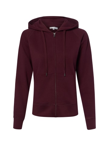 Marie Lund Sweatjacke in bordeaux - 0001