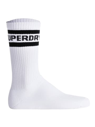 Superdry Socken 3er Pack in Schwarz/Grau/Weiß