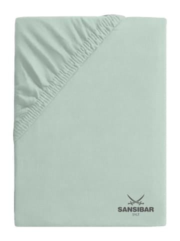 Sansibar Spannbettlaken in Jade