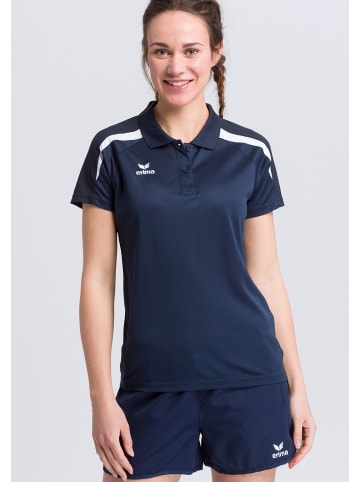 erima Liga 2.0 Poloshirt in new navy/dark navy/weiss