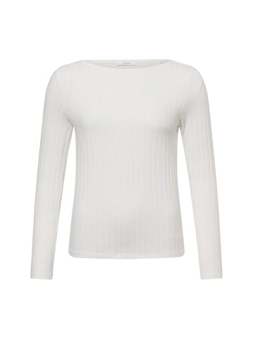 OPUS Langarmshirt Sovke in weiß