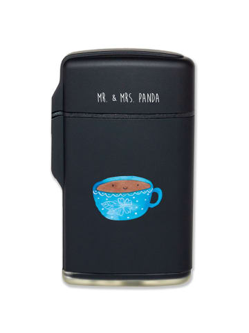 Mr. & Mrs. Panda Feuerzeug Kaffee Tasse ohne Spruch in Schwarz