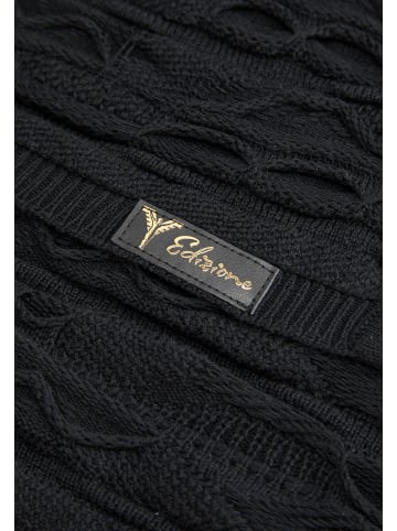 Carlo Colucci KnittedScarf Corazza in Schwarz