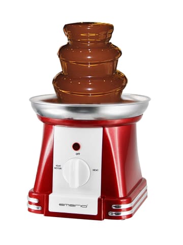 Emerio CF-110993 Retro Design Schoko-Brunnen Schokoladenbrunnen für Schoko-Fondue