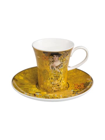 Goebel Espressotasse " Gustav Klimt - Adele Bloch-Bauer " in Gold