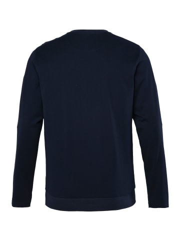 Men Plus Kurzarm T-Shirt in navy blau