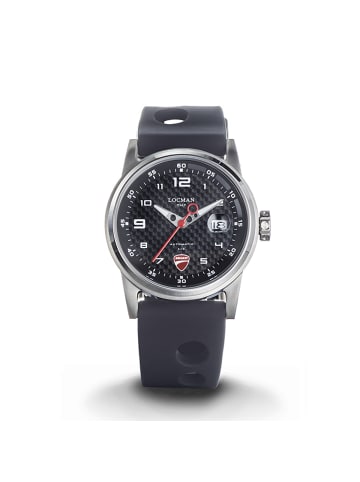 Locman Herrenuhr "Locman Ducati Automatik" in Schwarz