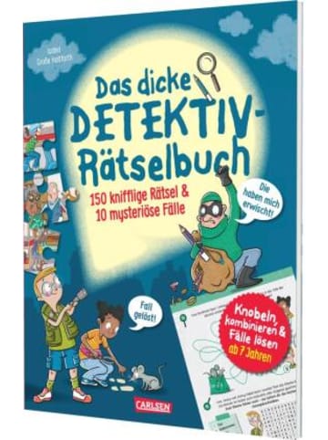 Carlsen Buch - Das dicke Detektiv-Rätselbuch