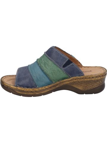 Josef Seibel Clog Catalonia 64 in dunkelblau-multi