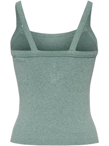 Hummel T-Shirt Hmlyoga Multisport Damen in CHINOIS GREEN MELANGE