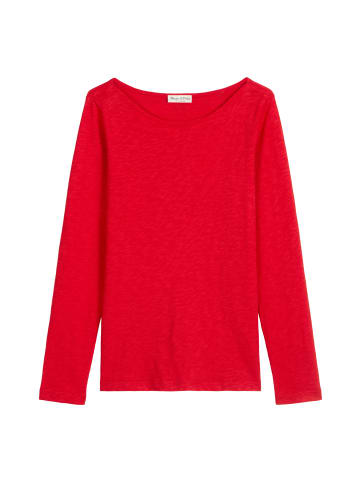 Marc O'Polo U-Boot-Longsleeve regular in bright red