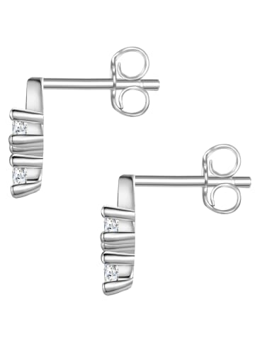 Glanzstücke München Ohrstecker Sterling Silber Zirkonia in silber