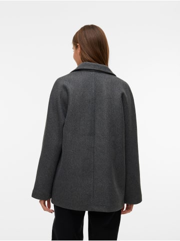 Vero Moda Mantel in Dark Grey Melange
