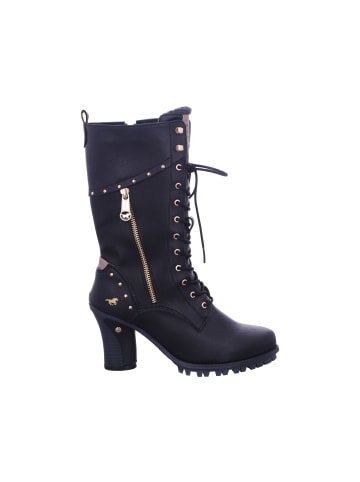 MUSTANG SHOES Keilstiefeletten in schwarz