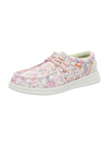 Fusion Mokassins Schnürschuhe in Rosa