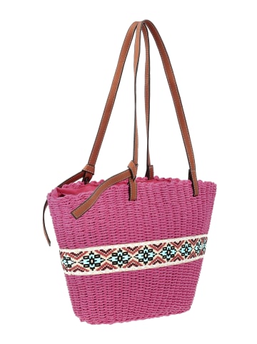 IZIA Damen Umhängetasche  in Fuchsia