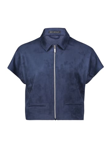 Betty Barclay Blazer-Jacke mit Reißverschluss in Ocean Cavern