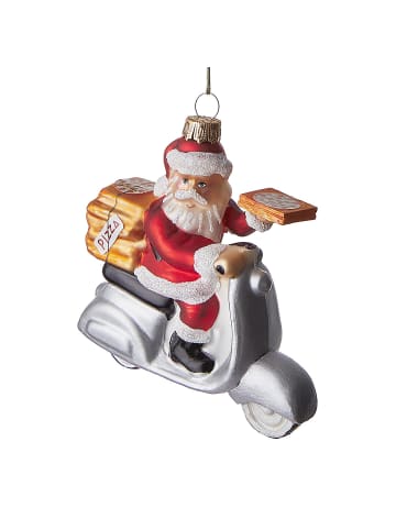 Butlers Butlers Baumanhänger HANG ON Motorrad Santa in Multicolor