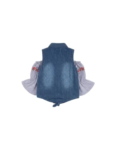 SOLANG Bluse in Blau
