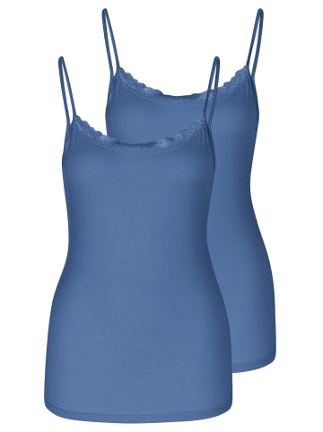 Nina von C. Spaghetti Top Cosy in Azzurro