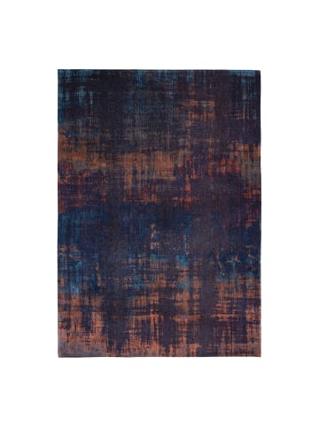 Louis de Poortere Teppich Sunset Blue in Schwarz