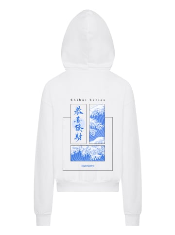F4NT4STIC Ultra Heavy Hoodie Shibui Series Japan Streetstyle in weiß
