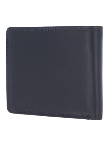 Golden Head Polo Geldbörse RFID Leder 11 cm in marineblau