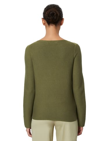 Marc O'Polo Rundhals-Strickpullover regular in cedar green