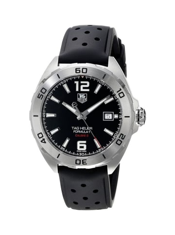 Tag Heuer Formula 1 Uhr silber schwarz WAZ2113.FT8023